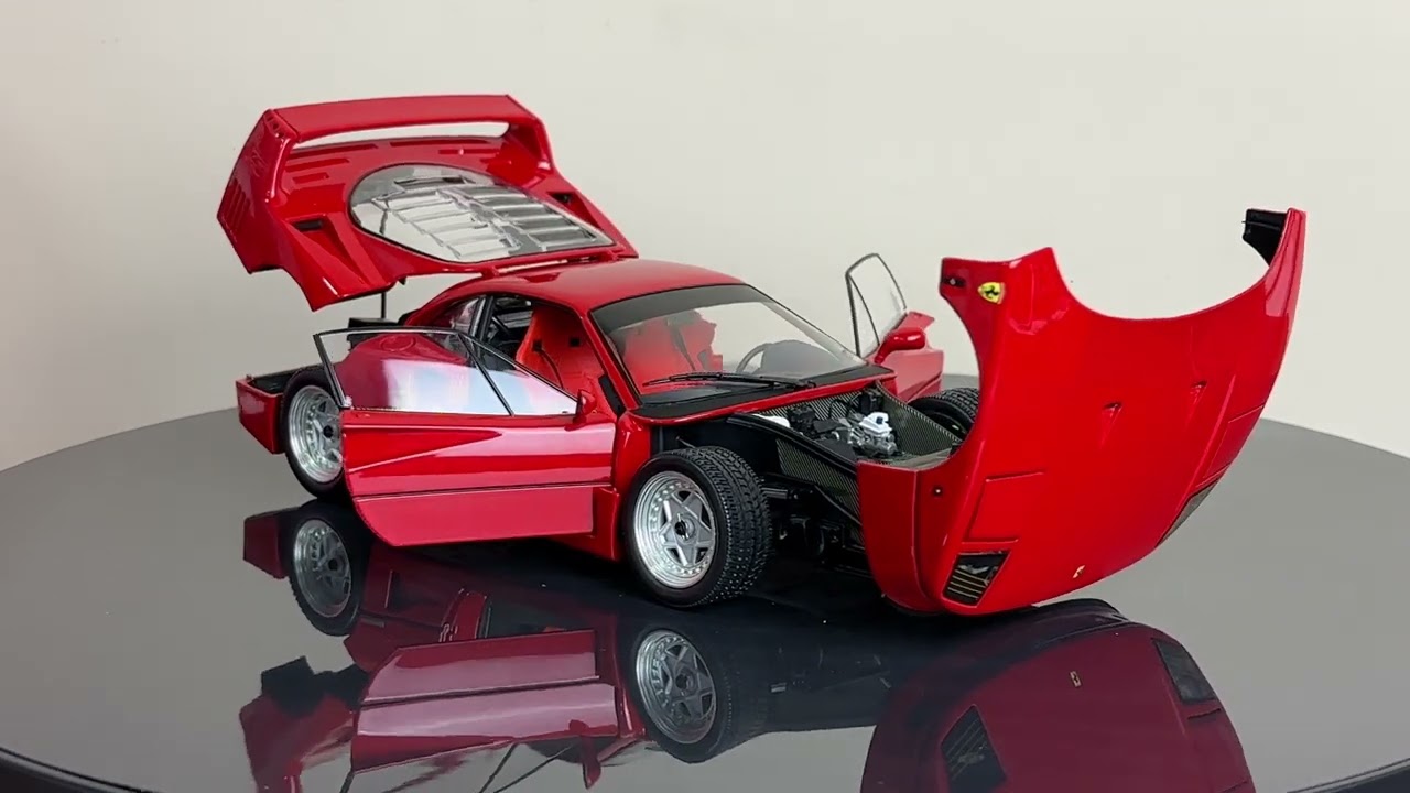 Ferrari F40 1987 Red 1:18 Model by Kyosho Diecast