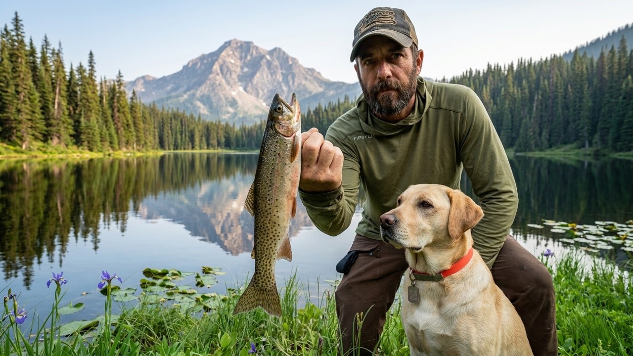 3 Days Camping and Fishing in the Wilderness!