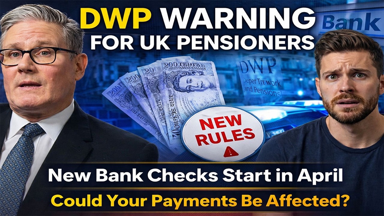 DWP Warning for UK Pensioners | New Bank Checks Start in April | Could Your Payments Be Affected?