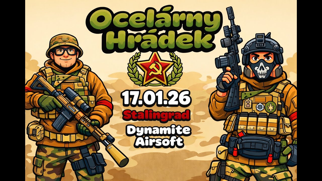 Ocelárny Hrádek | Stalingrad |17.01.26 | Dynamite Airsoft