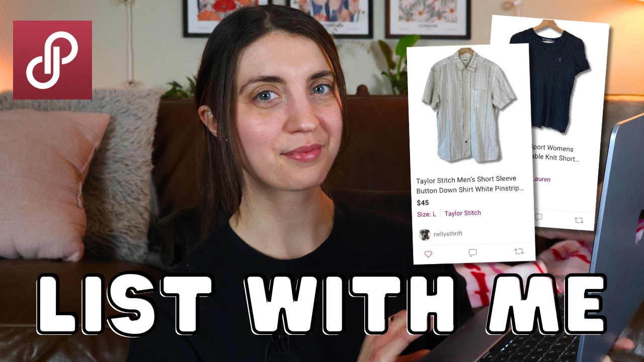 How I List on Poshmark: Fast, Simple, Consistent Listings (List With Me)