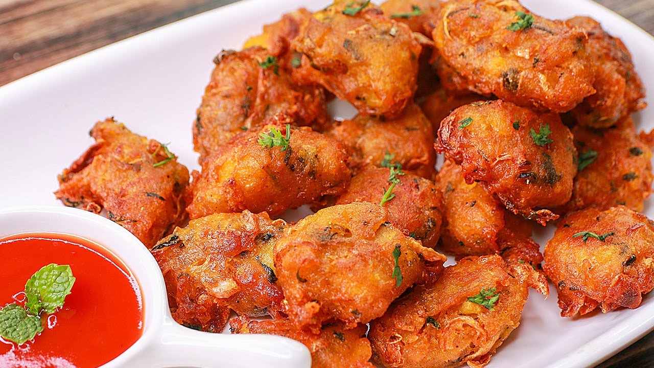 Crispy Potato Pakora Recipe | Aloo Pakora | Potato Sancks Recipe | Toasted