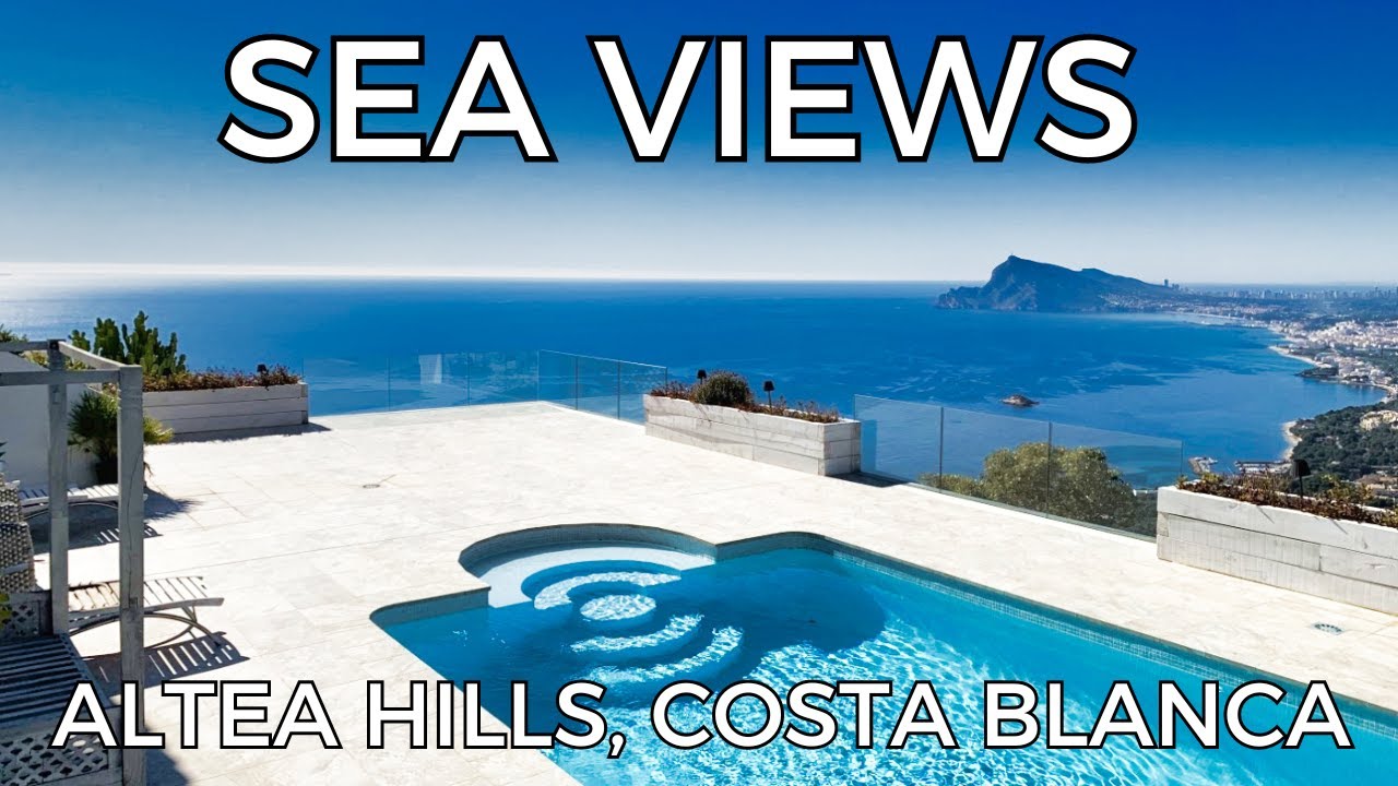 Villa with stunning sea views in Altea Hills