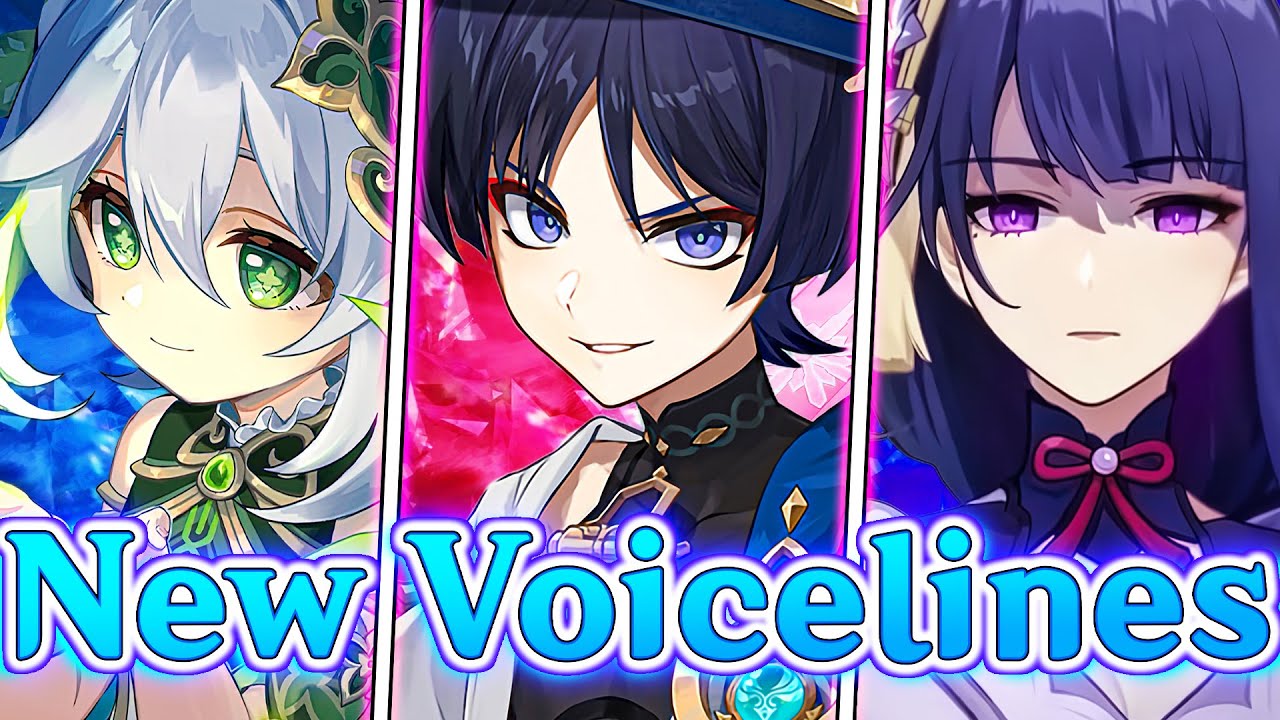 Scaramouche / Wanderer Catching Me Off Guard | ft Raiden Shogun, Nahida | Genshin Impact voice lines