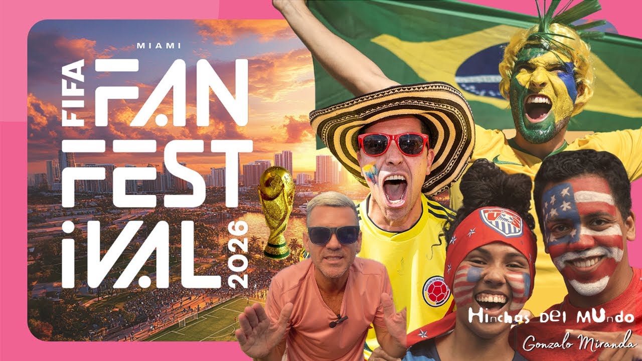 🔥 FAN FEST MIAMI 2026: Vive el MUNDIAL sin pagar entradas 🎉⚽