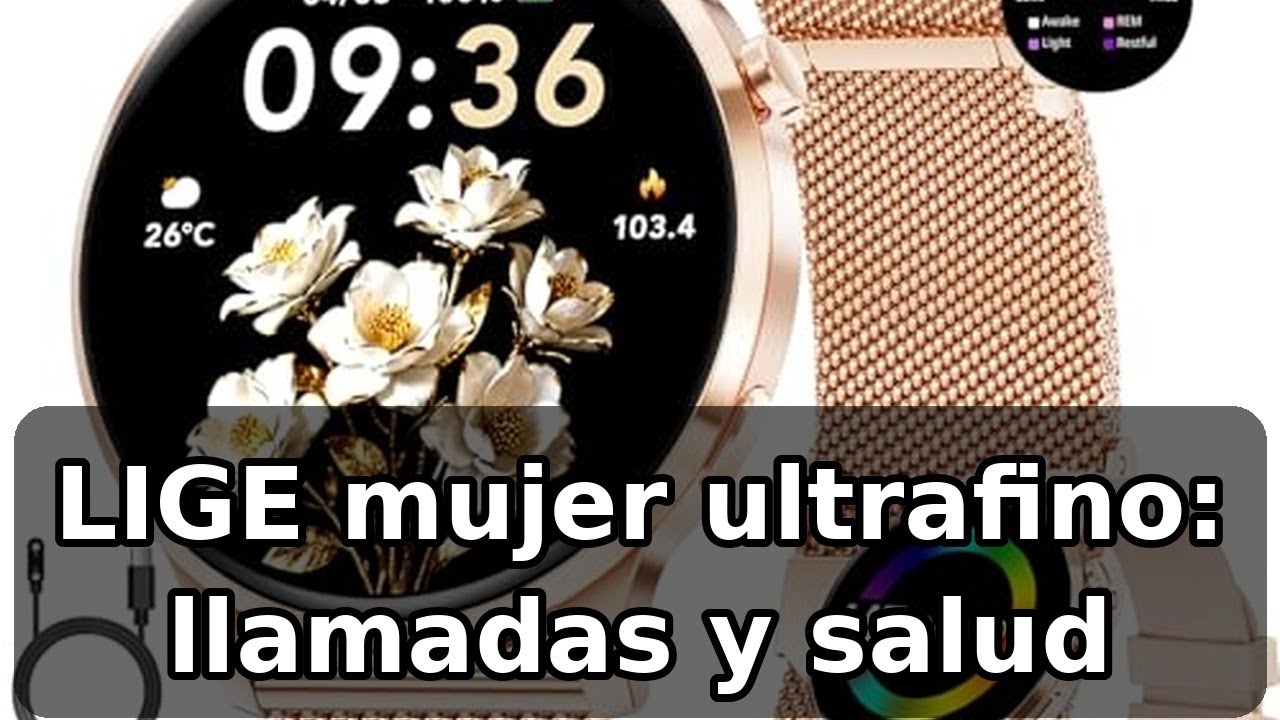 Review honesta del reloj LIGE para mujer: ultrafino y funciones utiles