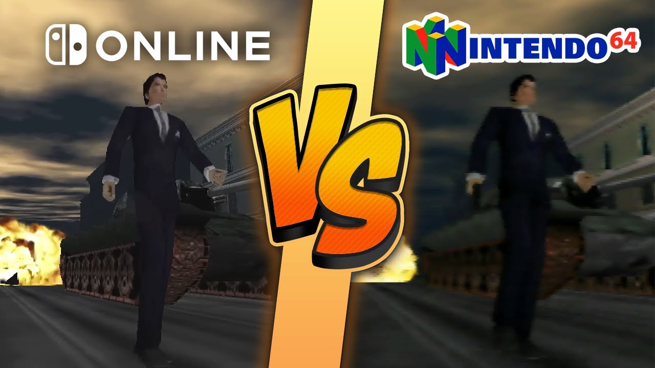 GoldenEye 007 Switch vs. N64 Graphics Comparison