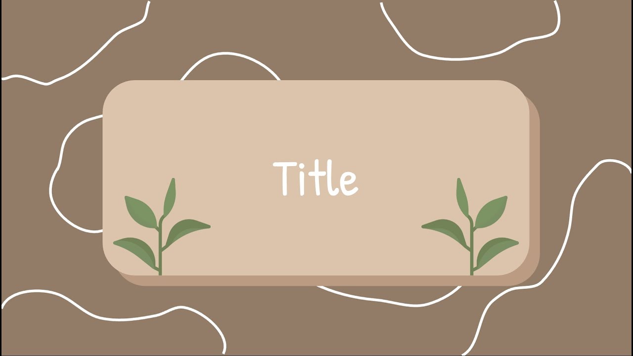 Aesthetic Google Slides 6 ⋆