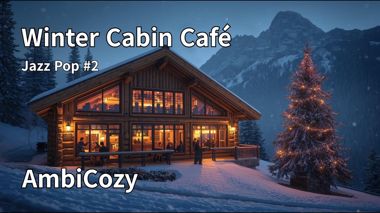 Winter Cabin Café | Cozy Jazz Pop & Soft Winter Songs (1 Hour Playlist)