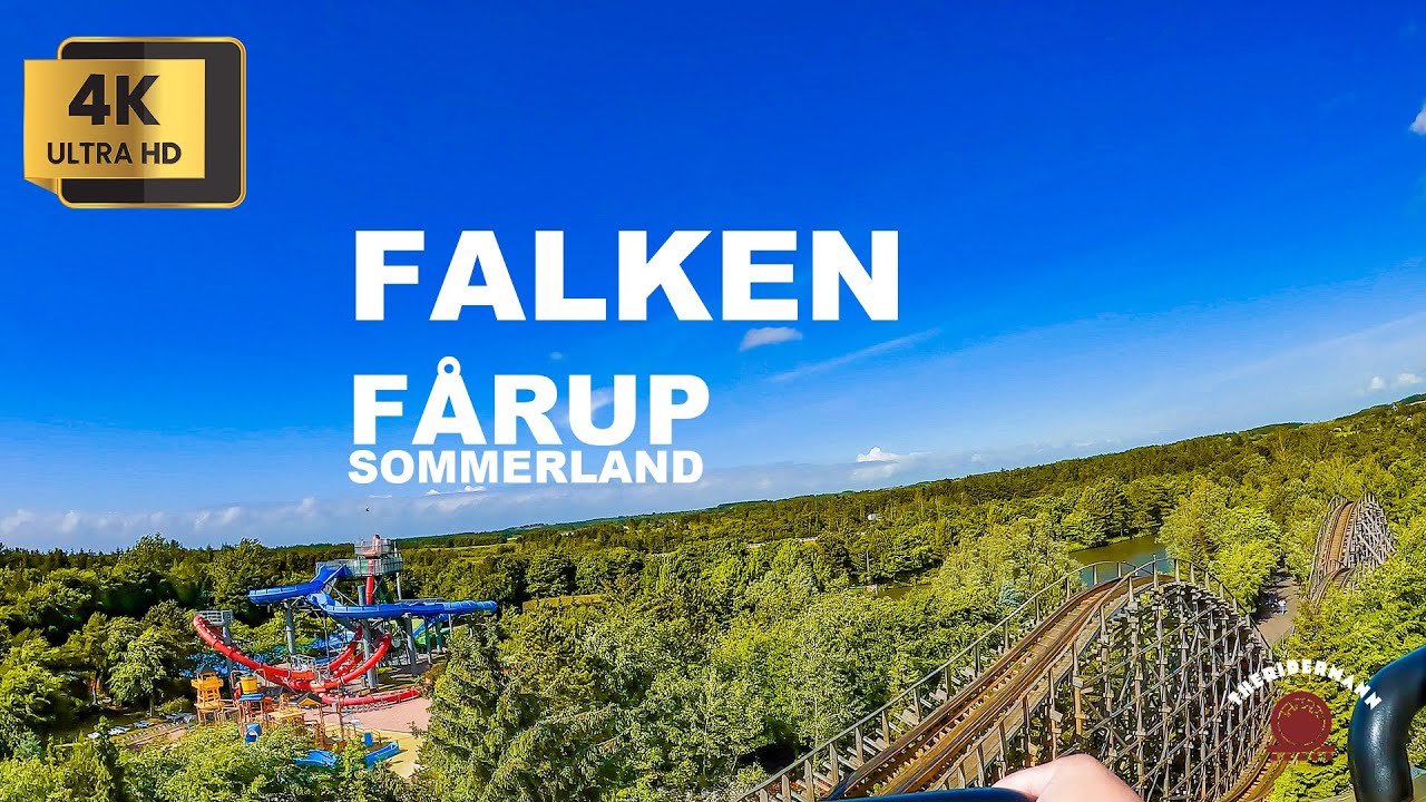 4K FALKEN POV 2022 GoPro - Fårup Sommerland Danmark