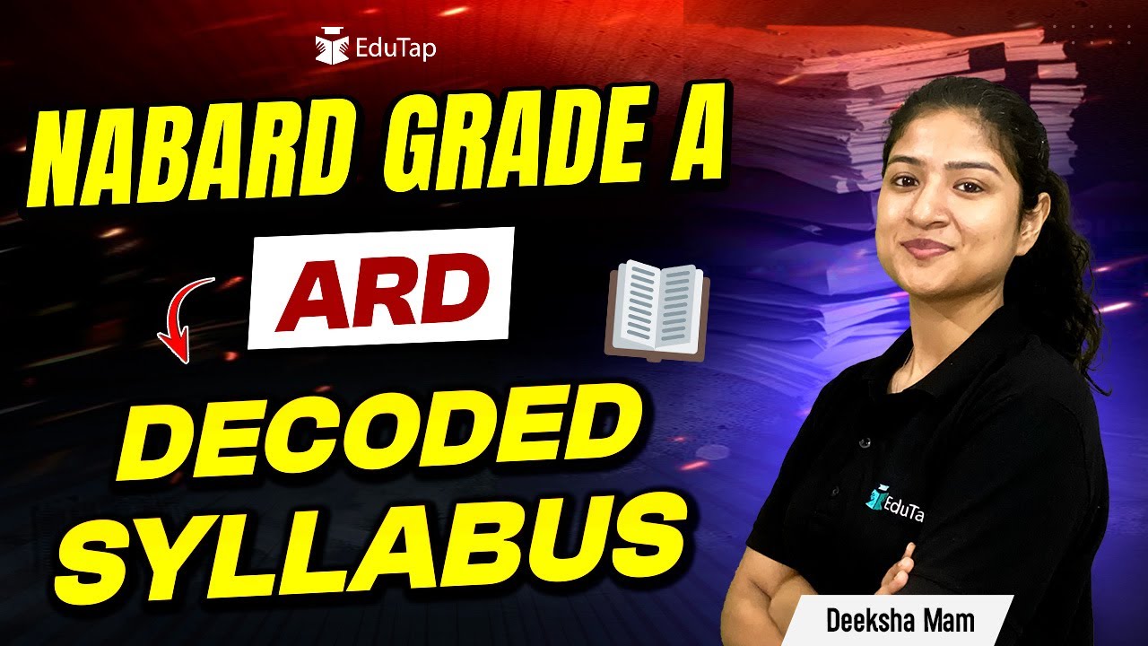 Agriculture Syllabus of NABARD Grade A | NABARD Grade A ARD Syllabus | NABARD ARD Important Topics