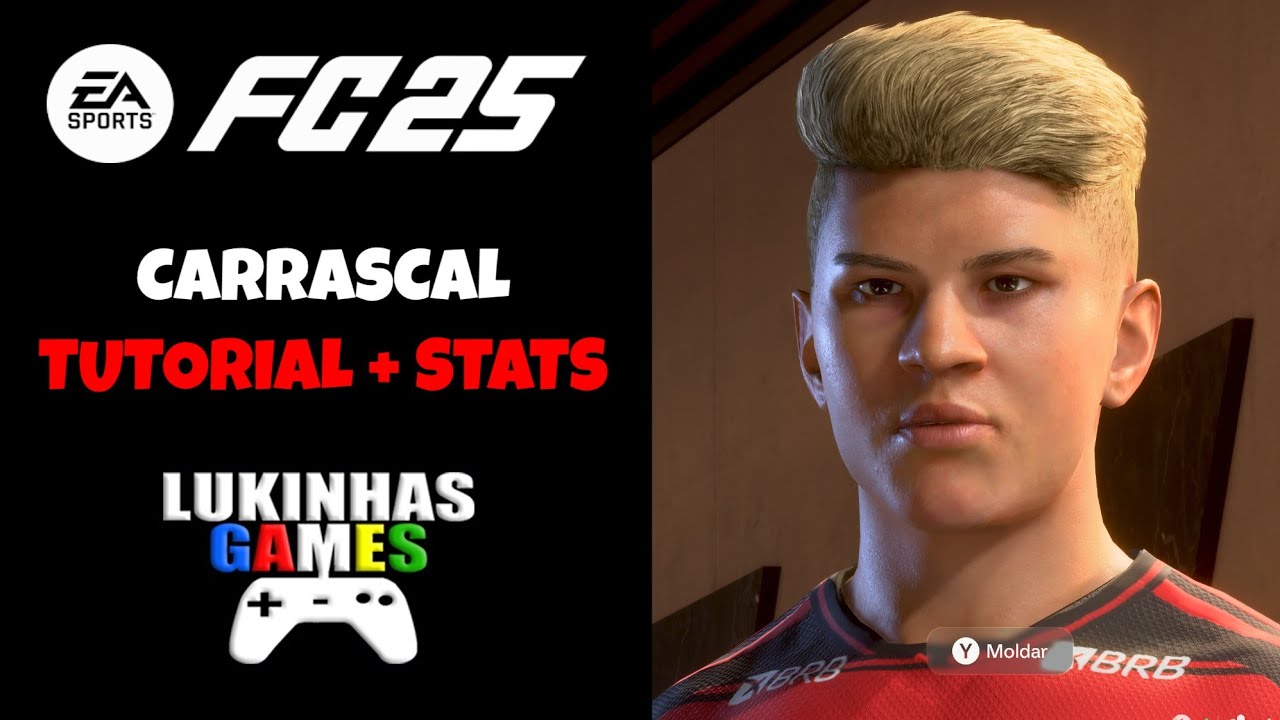 EA FC 25 | Carrascal | Flamengo |stats | pro clubs | tutorial | look alike | how to create