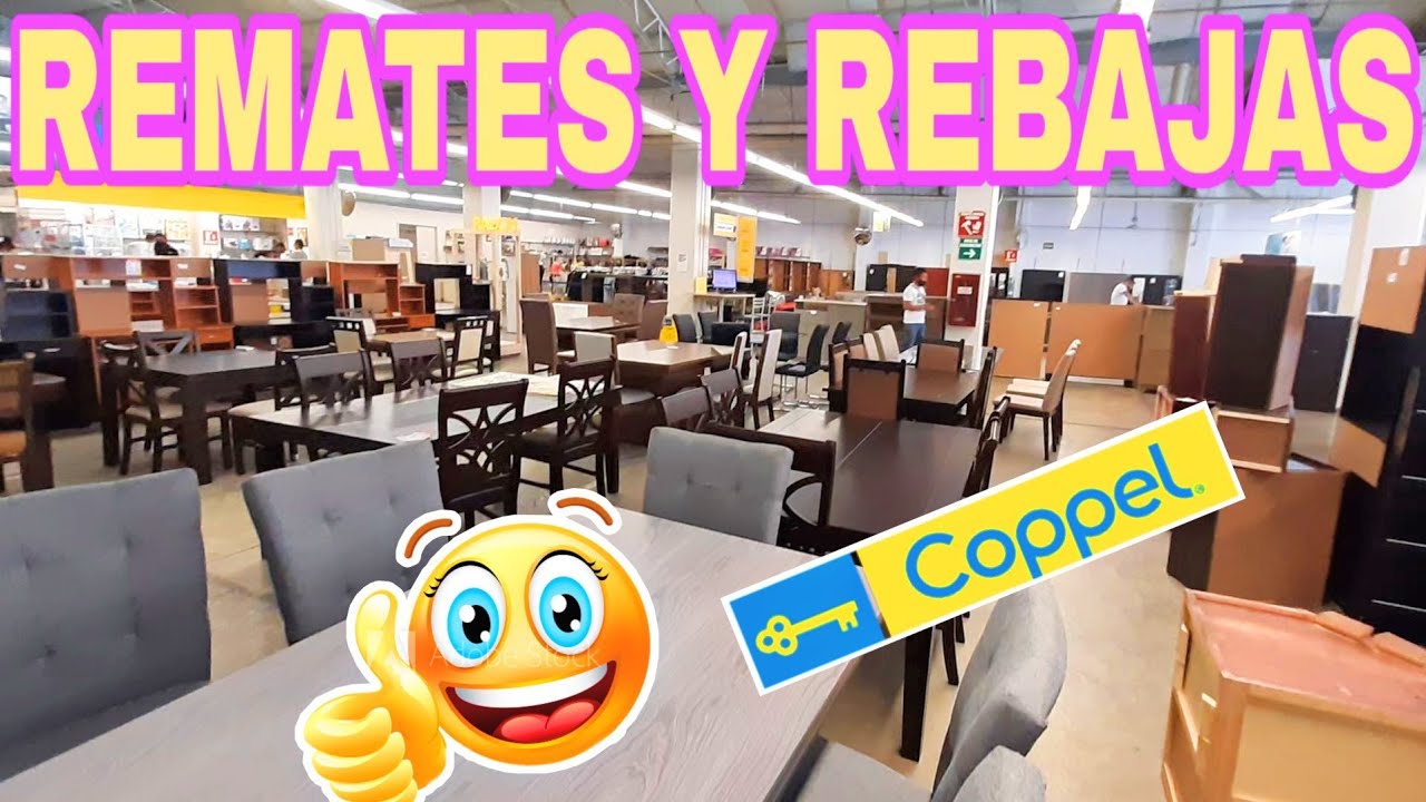 REMATES Y REBAJAS COPPEL: MUEBLES, LÍNEA BLANCA, ROPA, ZAPATOS Y MÁS