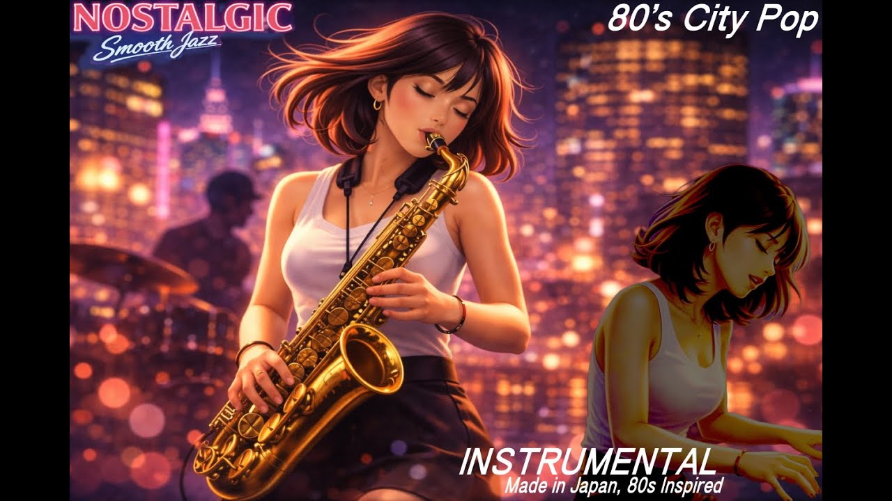 NOSTALGIC SMOOTH JAZZ – City Pop Roots, Slap Bass & Urban Night Vibes nostalgic city pop vol 3