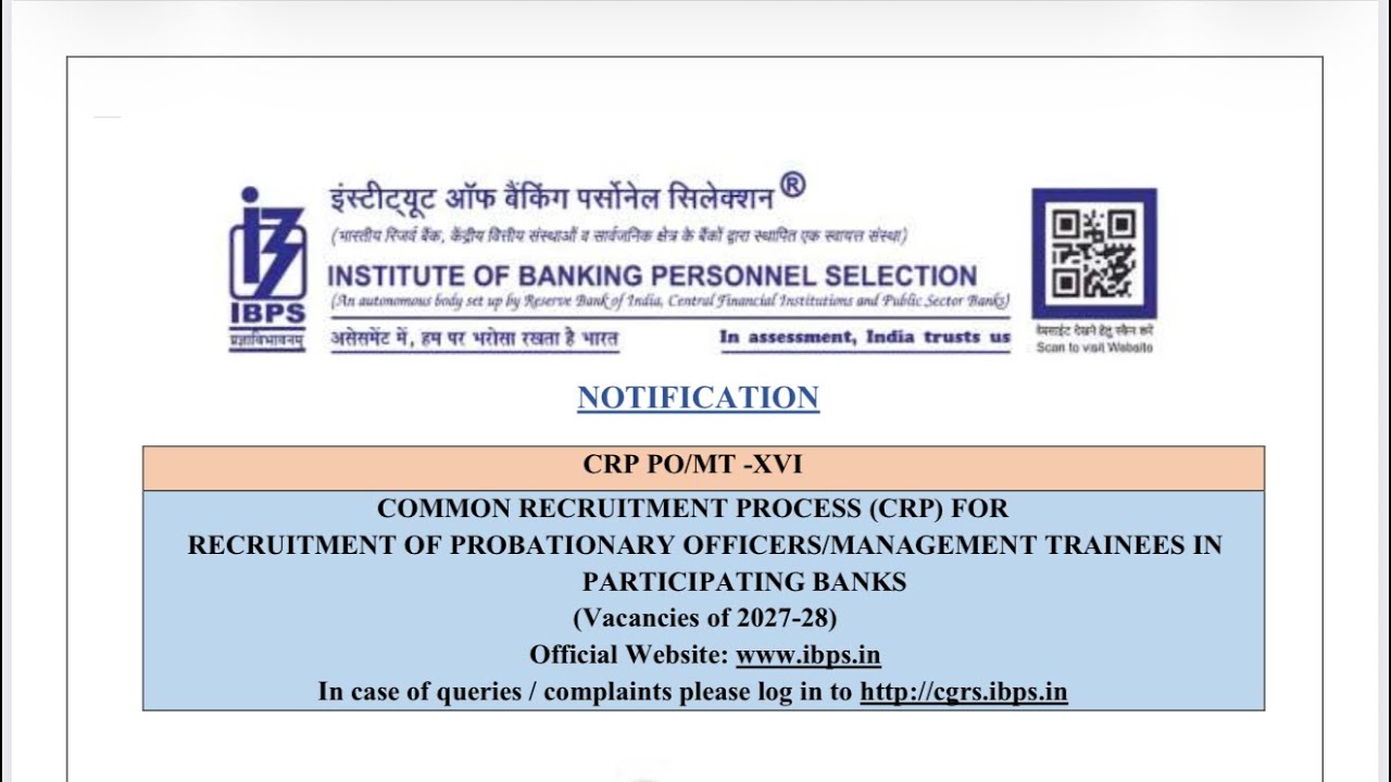 IBPS PO Notification Out✨Did IBPS find out this is my last attempt? Why are they so against me?😂😂...