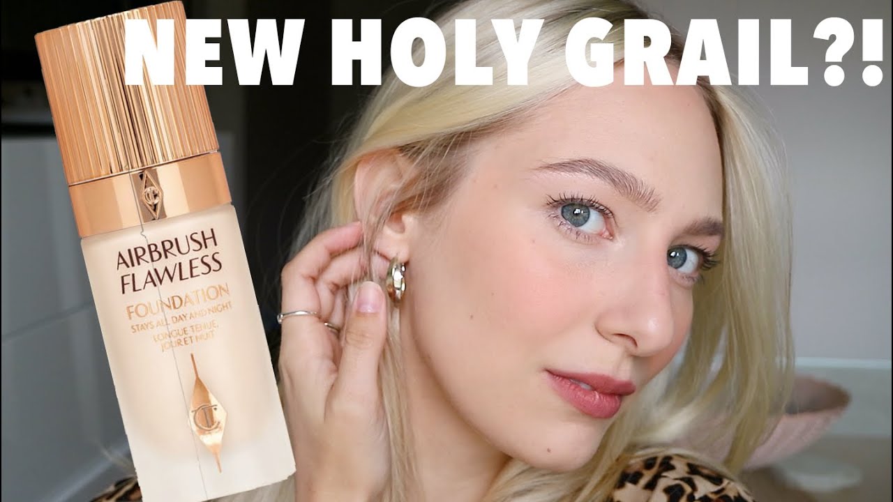CHARLOTTE TILBURY AIRBRUSH FLAWLESS FOUNDATION | 1st IMPRESSION WEAR TEST