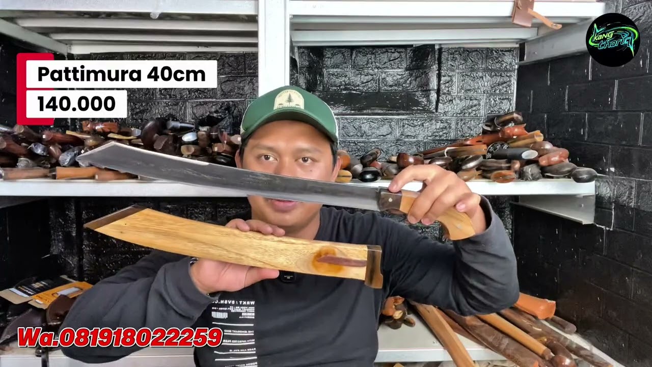 golok tebas pattimura , golok chopper spring steel , pisau berburu , golok kukri#goloktertajam 