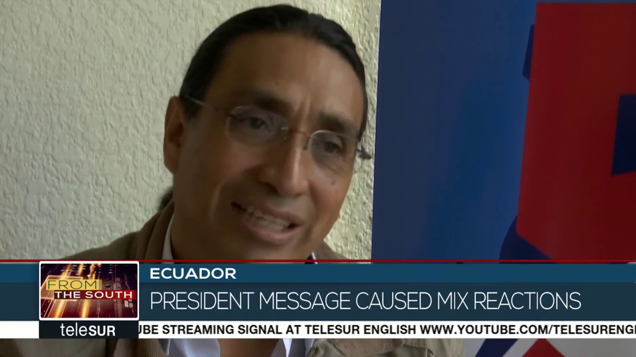 Ecuador's President Denies Allegations and Blames Correa