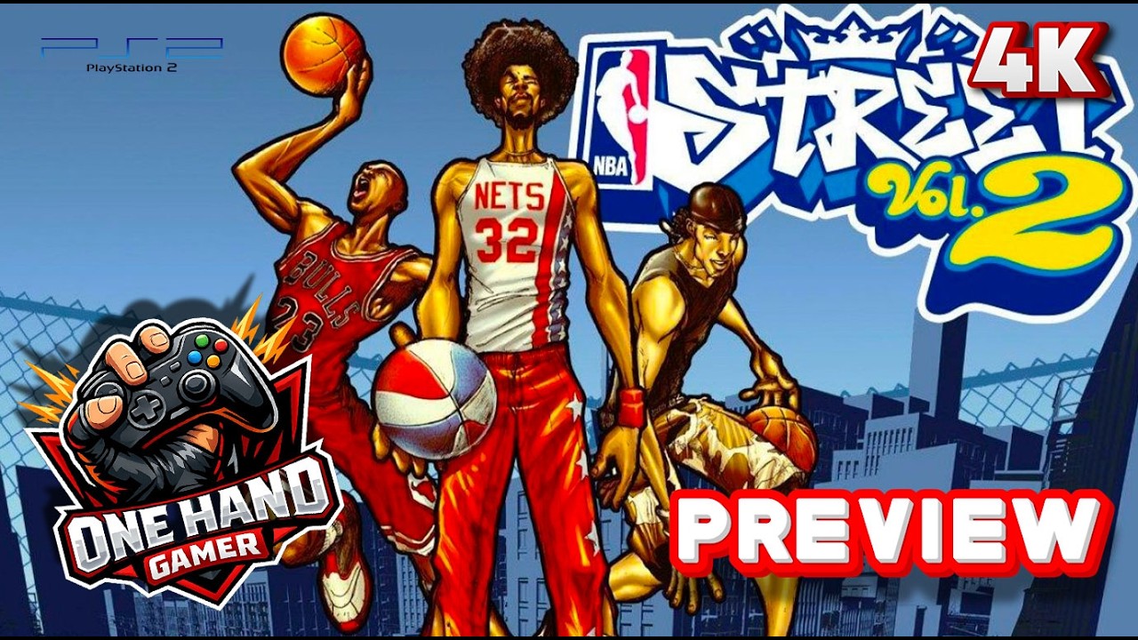 NBA Street Vol. 2 PS2 Gameplay 4K First 10 Minutes One Hand Gamer