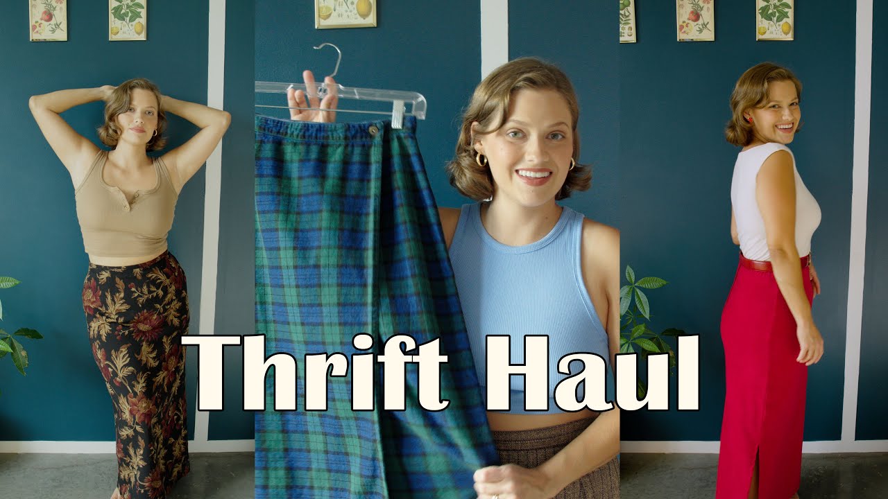 Fall Thrift Haul & Try On