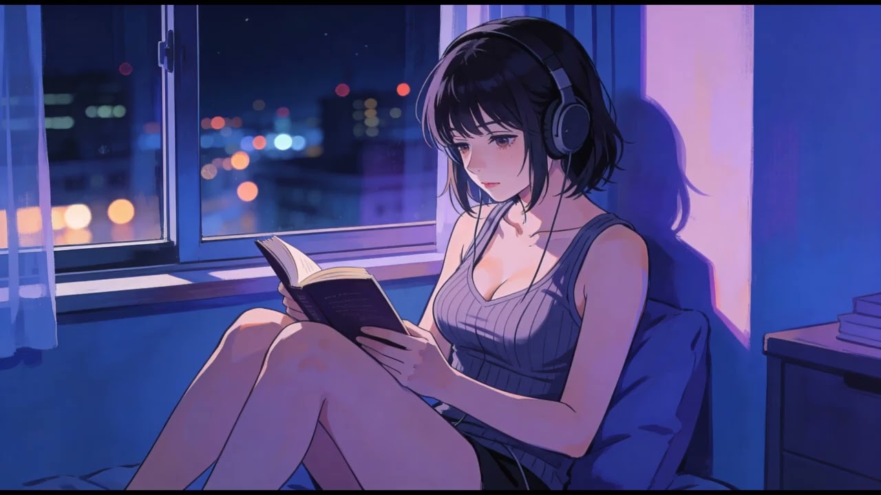 Dark Rainy Lofi 🌧️ Moody Night Beats for Studying, Relaxing & Sleep Vol. 3