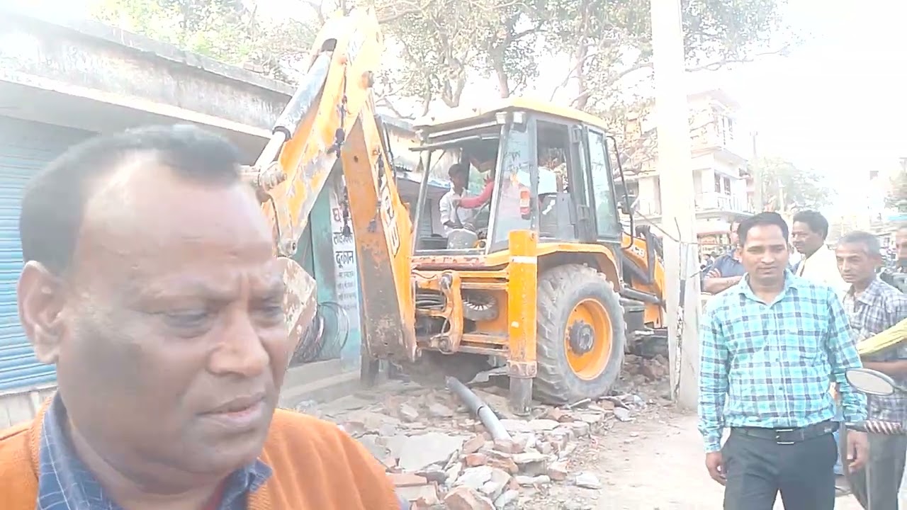 कटरा बजार में आज चला बुलडोजर #desh duniya tak #samratchoudhary #biharsarkar