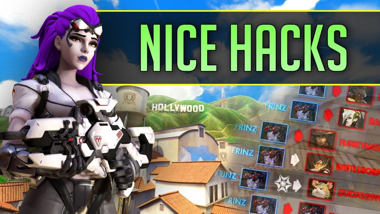 NICE HACKS - Aimbottz Overwatch Widowmaker Gameplay