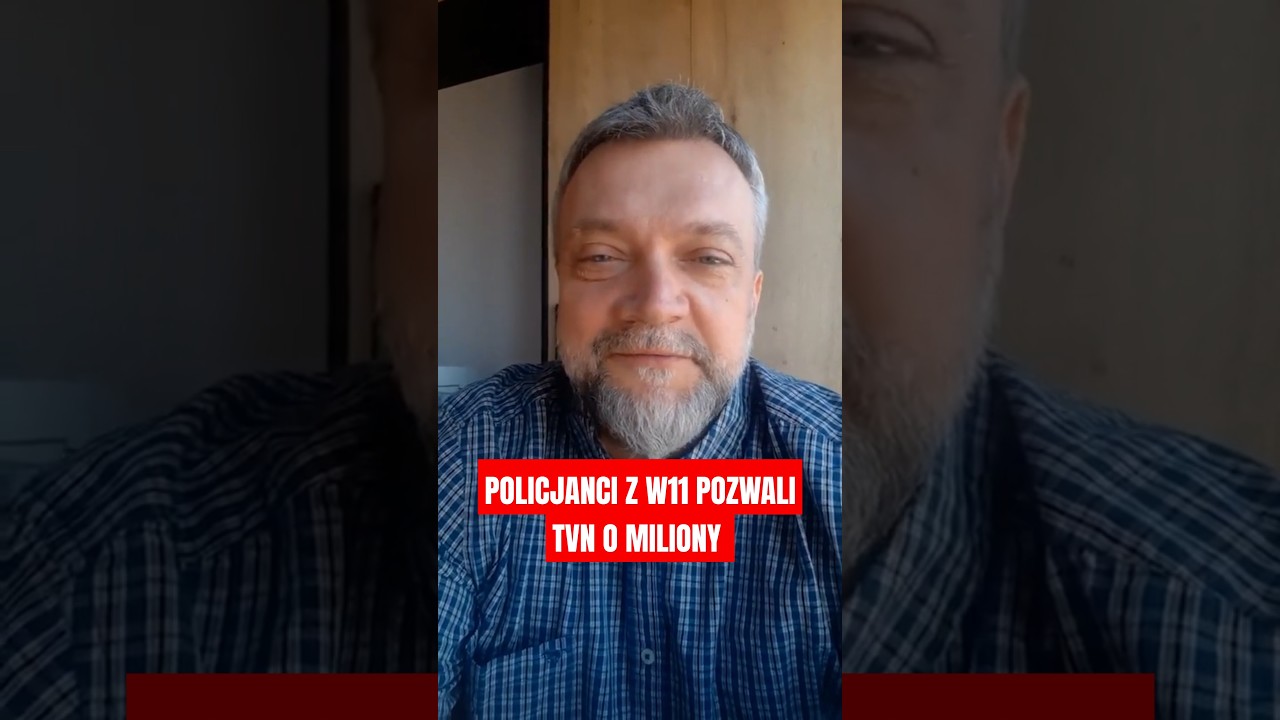 POLICJANCI Z W11 POZWALI TVN O. MILIONY #gimbynieznajo #tvn #w11 #ciekawostki #tv