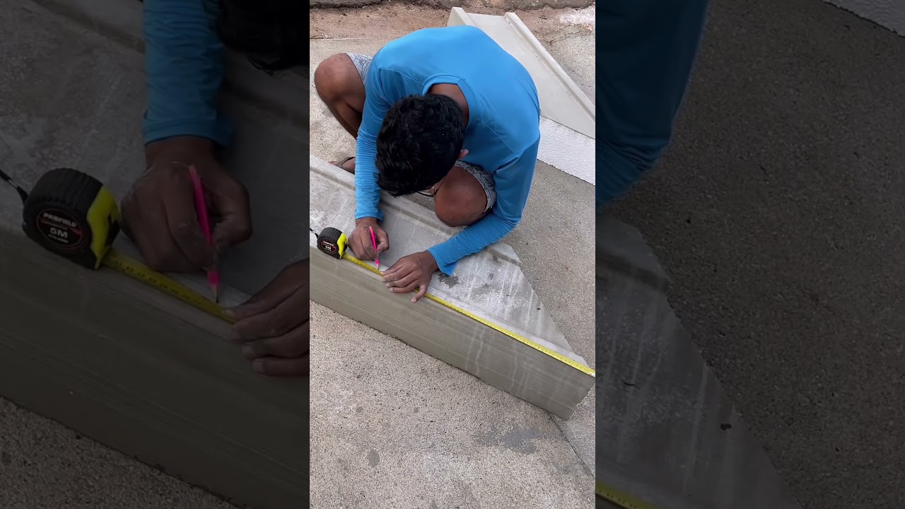 Fazendo a fachada da nossa casa em isopor #isopor #fachada #eps