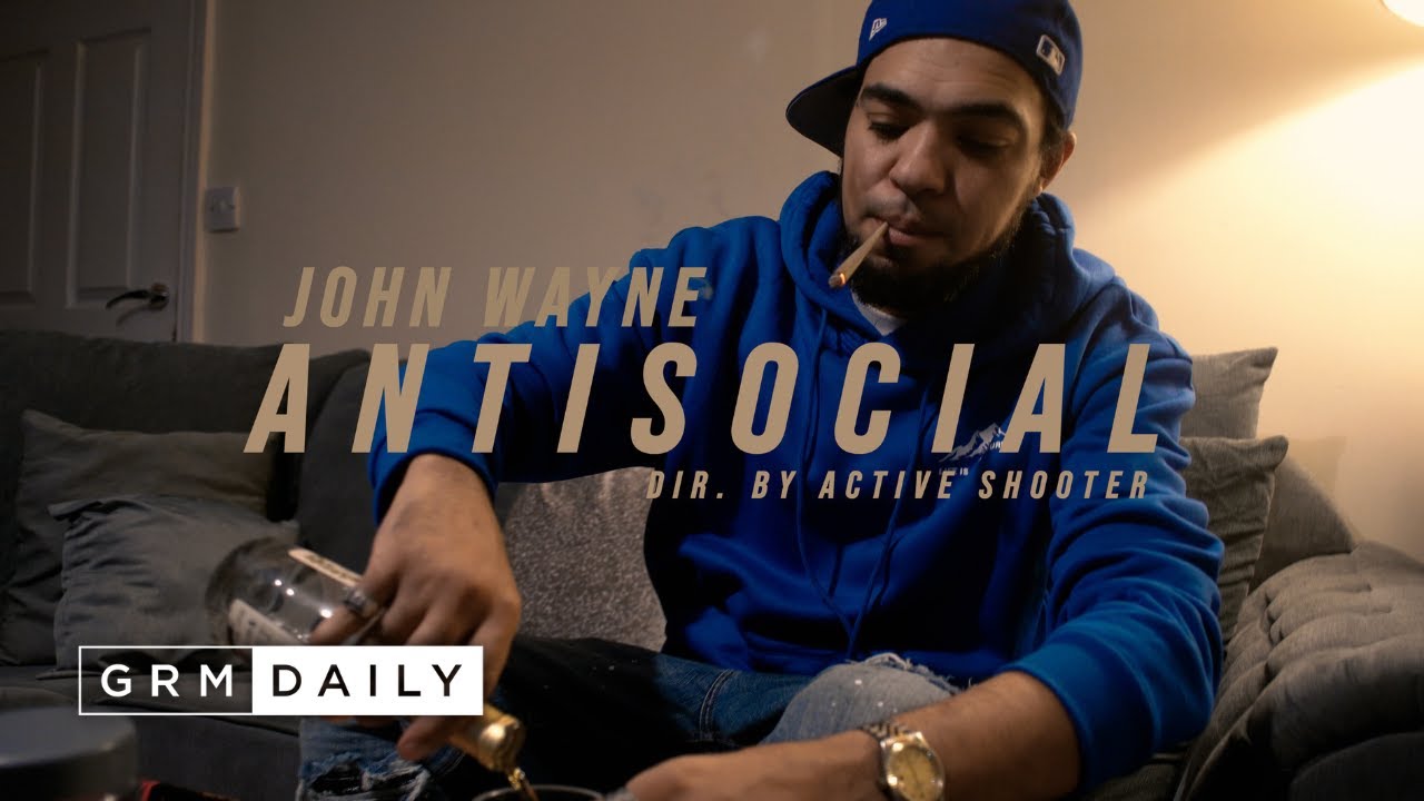 John Wayne (Johnny Gunz) - Antisocial [Music Video] | GRM Daily