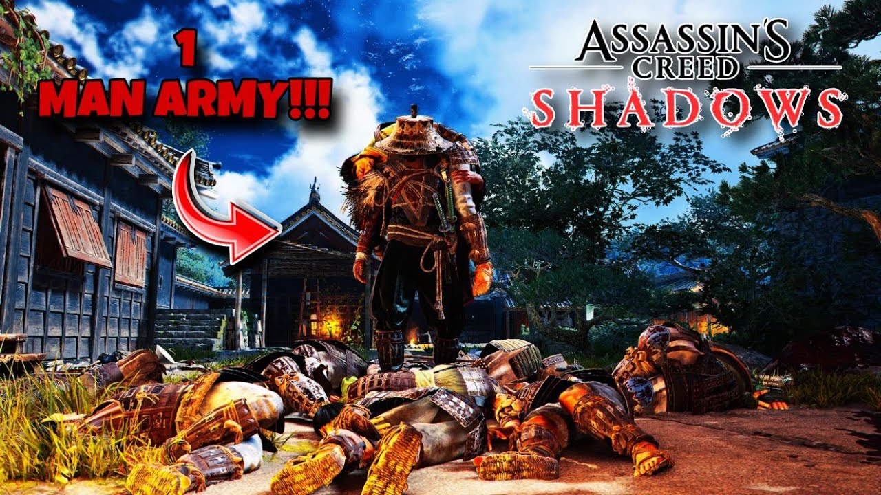 I Made the most ridiculously overpowered 1 Man Army Yasuke build in...|Assassin's Creed shadows