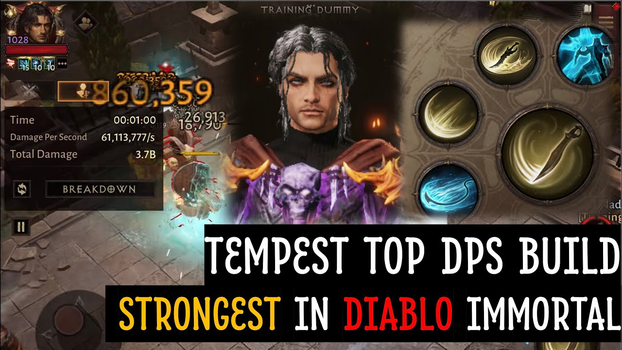INSANE TEMPEST! A complete breakdown of the highest dmg dealing build in Diablo Immortal history