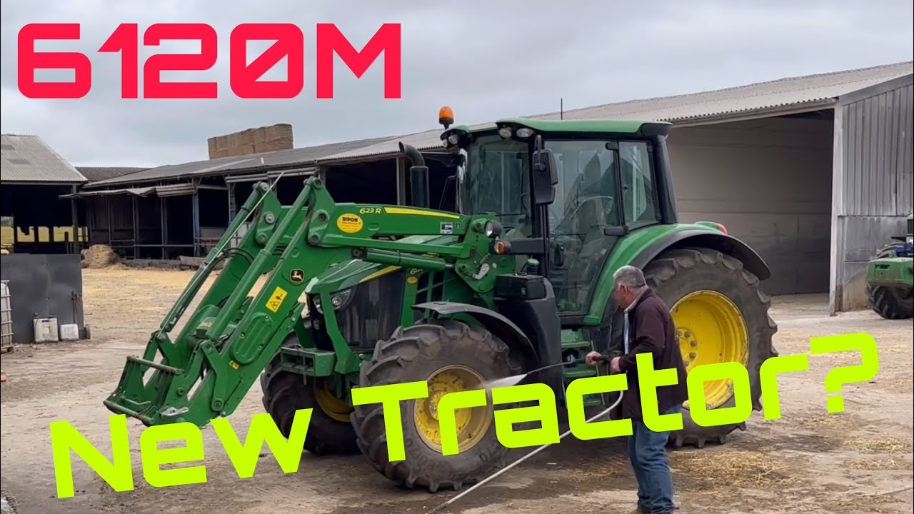 Baleing and Wrapping Silage! John Deere 6120M!