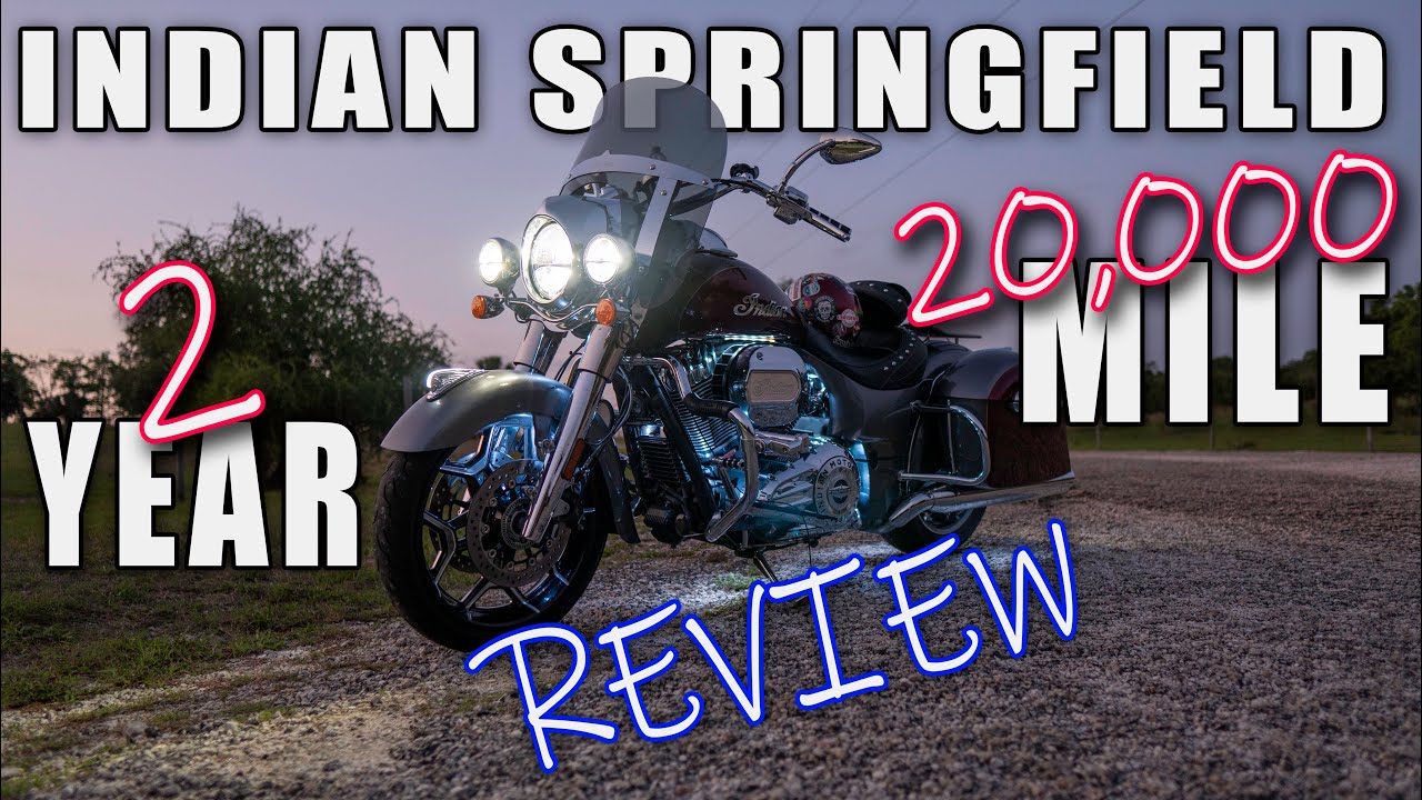 2 year - 20,000 Mile Indian Springfield Review - How Well Do Indian Motorcycles Last?