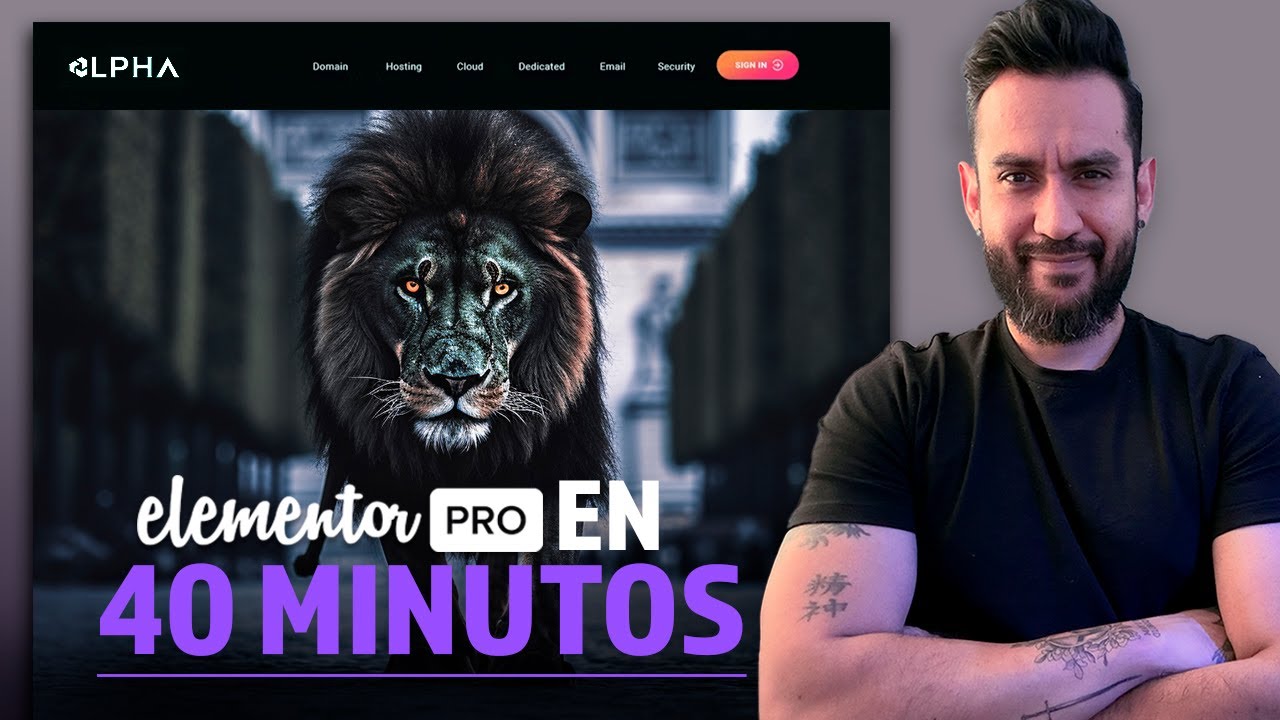 ✅ Tutorial Elementor PRO para principiantes | Aprende Elementor en 40 minutos
