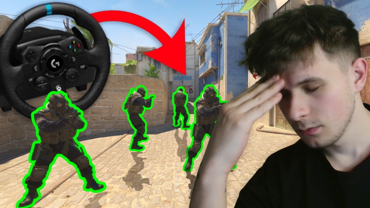 CS2 ALE MOJ TEAM GRA NA KIEROWNICY...