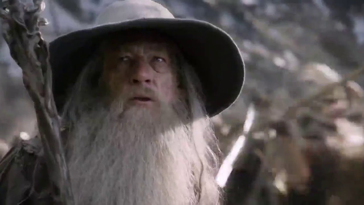 Efsane savaş sahnesi Elfler ve C&uuml;celer birlikte savaşıyor /  Hobbit Beş Ordunun Savaşı