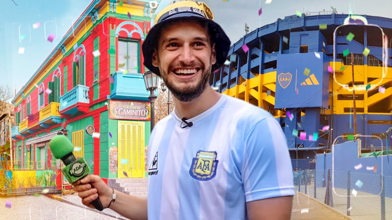 &iexcl;El Barrio de BOCA! El CAMINITO en Argentina | RADAR con Adri&aacute;n Marcelo