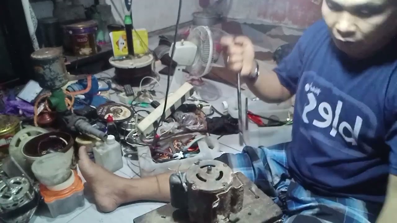 Cara membongkar dinamo pompa air, semoga bermanfaat#fyp #tutorial #serfispompaair