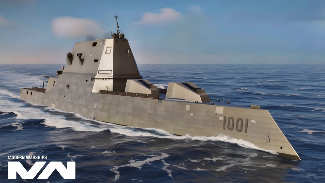 [USS MICHAEL MONSOOR] Buff cannon damage Alpha Test: Modern Warships mobile gameplay