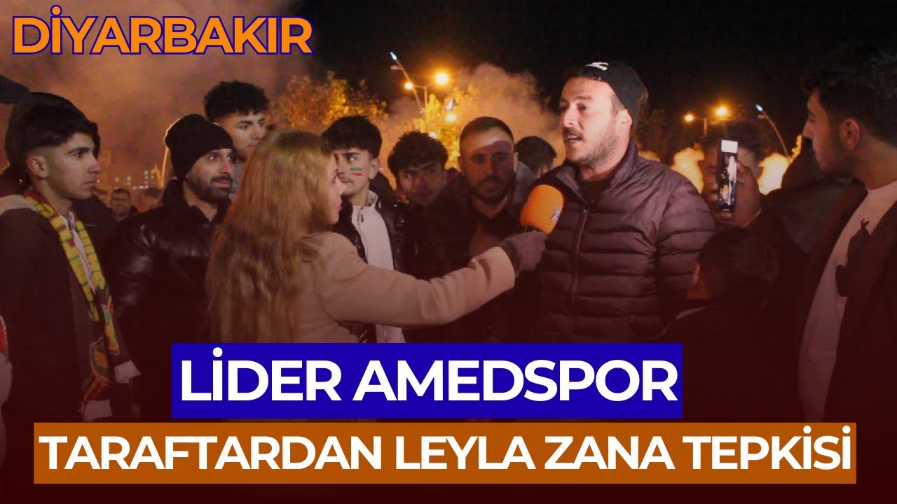 Amedspor Lider Oldu | Tribünlerde Leyla Zana Tepkisi!