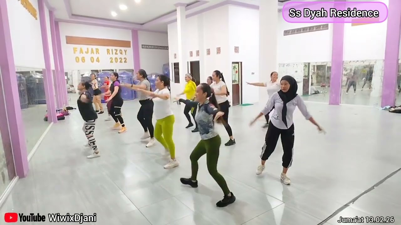 Aerobic Pemula levelUp Class, Ss Dyah Residence Gili Asri. Juma'at 130226 | Wiwix Djani 