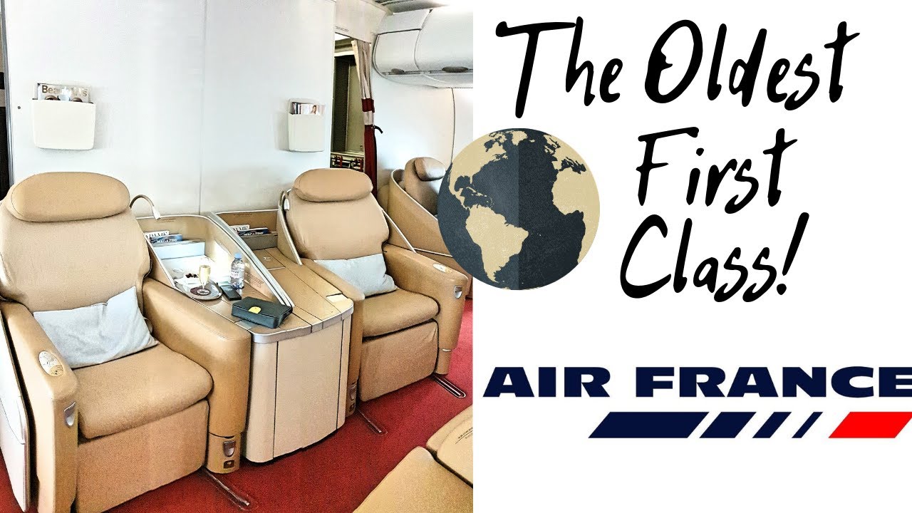 FIRST CLASS OR BUSINESS CLASS? AIR FRANCE A380 OLD FIRST CLASS - MIAMI - PARIS