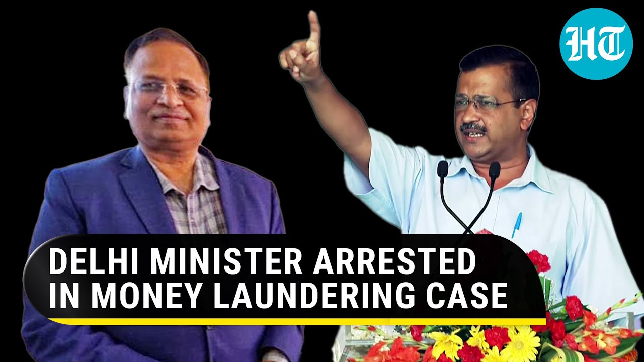 Kejriwal minister Satyendar Jain arrested by ED over money laundering charges | Politics erupts