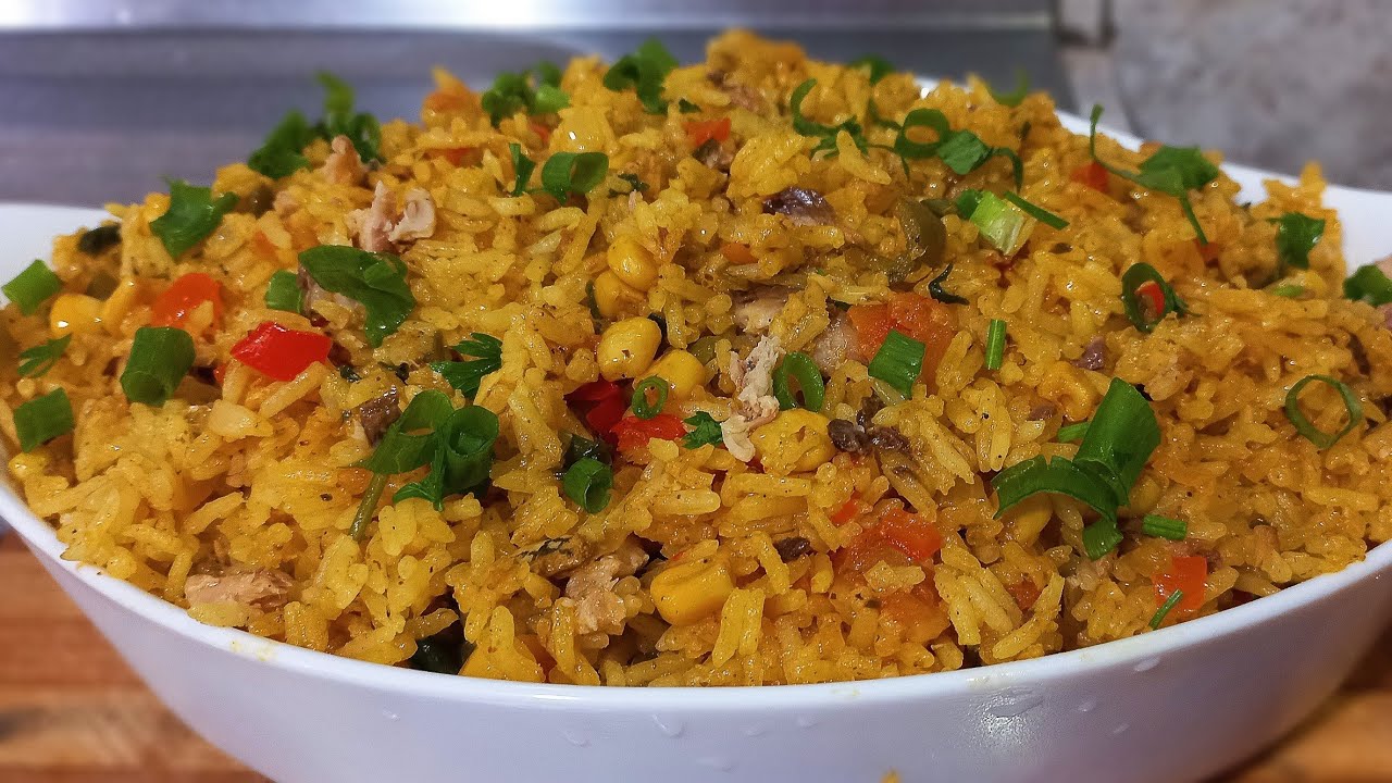ARROZ COM SARDINHA SIMPLES E FÁCIL | DICAS DA VALL
