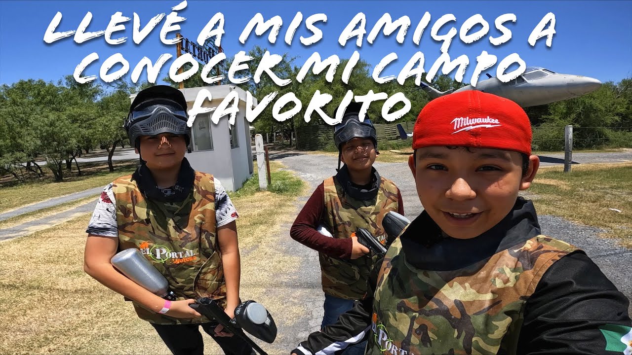 ¡Descubre el campo de paintball más épico! @El Portal Gotcha
