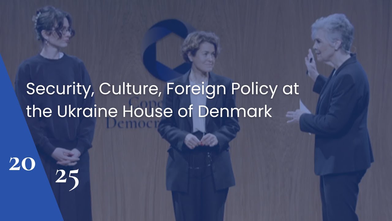 Security, Culture, Foreign Policy at the Ukraine House in Denmark