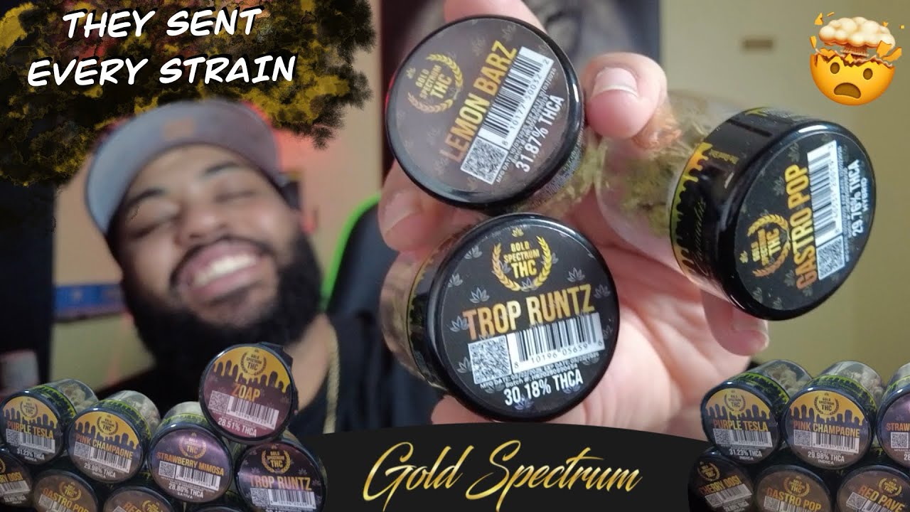 They Sent HOW Many STRAINS?! Gold Spectrum Unboxing 🌬️💨 (First Look