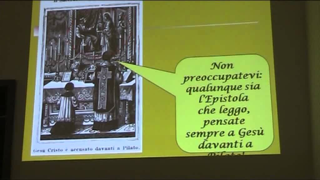 Introduzione alla conoscenza del messale Lez. 1B