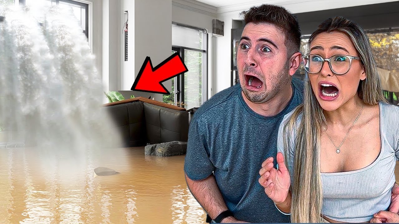 UMA FORTE TEMPESTADE DESTRUIU E ALAGOU NOSSA CASA!